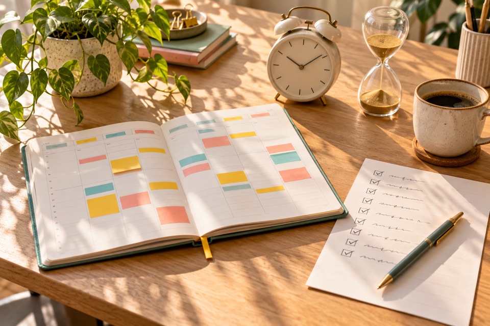 Organiser son temps au quotidien pour avancer sur l’essentiel.